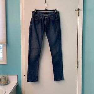 Levi blue jeans